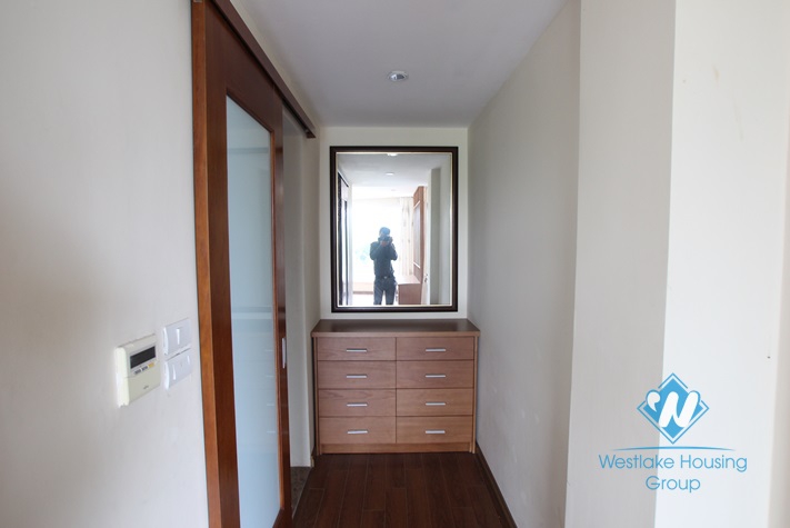 Lake view apartment with nice design for rent in Tay Ho area, Ha Noi